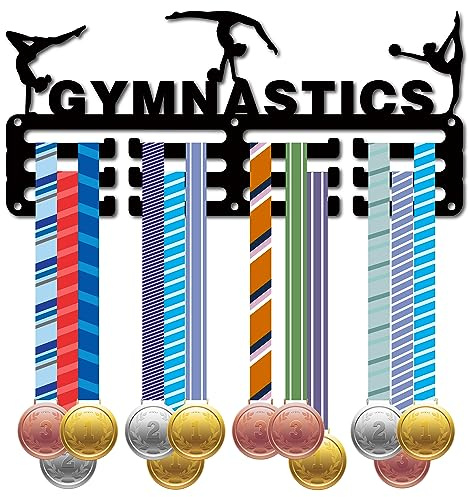 CREATCABIN Gymnastik-Medaillenaufhänger,Medaillenhalter,Rack,Sport,Metall,Zum Aufhängen,Auszeichnungen,Eisen,Kleine Halterung,Dekor,Auszeichnungen Für Die Wand,Zuhause,Abzeichen,Rennen,Frauen,29x13cm