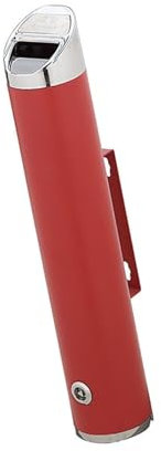 Wandmontierter Aschenbecher - Aschenbecher Für Den Außenbereich, Außenaschenbecher Für Zigaretten, Wandaschenbecher Aus Edelstahl Mit Großem Fassungsvermögen, Abschließbarer (Color : Rouge)