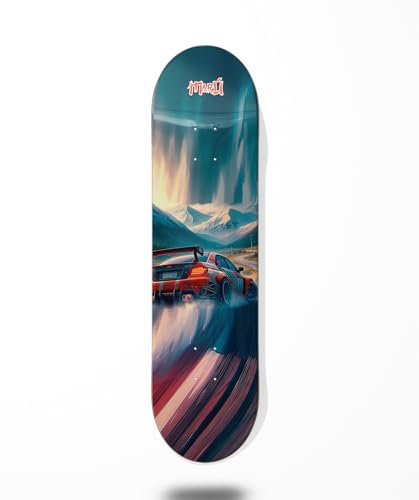 Marú Skateboard Skateboard Deck Race Series Edel Mountain 8.125
