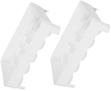 OSALADI 2 Piezas Contenedores para Huevos Huevera Refrigerador de Plástico para Huevos el Refrigerador
