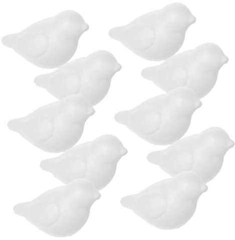 KOMBIUDA Schaumstoff-Vogel-modellierset 15-teilige Formen Vogeldekorationen Für Ostern Kreatives Basteln Für Jungen Und Mädchen Erwachsene