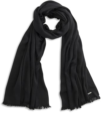 Calvin Klein Women's Accessories Scraf, Black, One Size