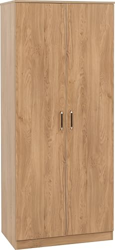 Seconique Dakota 2 Door Wardrobe in Oak