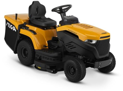 STIGA Estate 598 W Special Tondeuse Autoportée, 530 CC, 98 cm – Bac 240 l, Mulching Inclus – Pelouses jusqu'à 5 500 m²