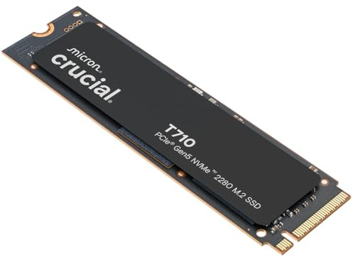 Crucial T710 4TB 3D NAND NVMe PCIe Gen 5.0 M.2 SSD up to 14,500MB/s CT4000T710SSD8-JP