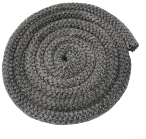 Junta de puerta de estufa de leña de 1820 mm, sello de fibra de vidrio para estufas de pellets y leña (18 mm)