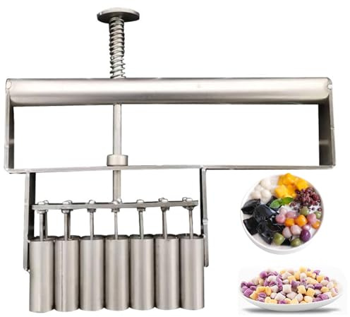 Tapioca Pearls Forming Machine, Filling Maker Dispenser, Handheld Stuffing Divider, Taro Ball Tools Making Molds, For Yuanxiao, Taro Balls, Glutinous Rice Balls, Pearl Milk Tea, Pills 9 holes