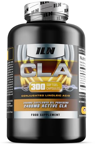 CLA – 3000mg con 80% Isómeros Activos y Cromo – 300 Softgels