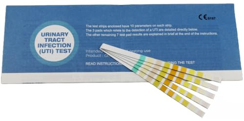 30 x Urine Infection Test Strips UTI Testing Sticks, Nitrite, Leukocytes and Blood