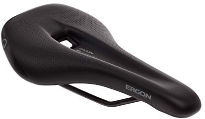Ergon - SM Comp Men Fahrradsattel | für MTB | Männer | Medium/Large | Stealth Schwarz