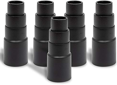 Staubsauger Adapter passend für Werkstattsauger Universal Schlauchadapter zur Reduzierung von Durchmesser für Exzenterschleifer Stichsäge Handkreissäge Bandschleifer MADE IN GERMANY