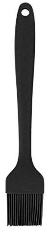 N/A - Spazzola da Pasticceria in Silicone, Resistente al Calore, per Cucinare, Barbecue, Pasticceria, Dolci, Carne, preparare, Colore: Nero