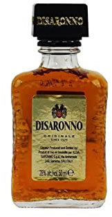 Disaronno Originale Amaretto - Discover the Smooth Almond Flavor of Disaronno Original Liqueur - 5cl Miniature