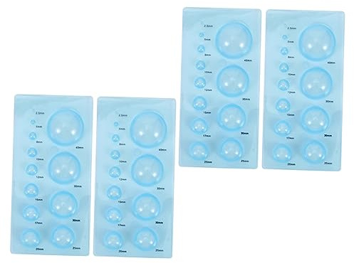 PHENOFICE 4piezas Herramientas De Quilling Esféricas Molde Para De Papel Herramienta Práctica Para Manualidades De Papel Para Crear Flores