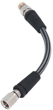 Taucher Hochdruckreglerschlauch Professioneller Kohlefaser Gewebt Flexibler Sicheres Tauch -Hochdruckschlauch 65 Cm/25,6 Zoll (15 cm)