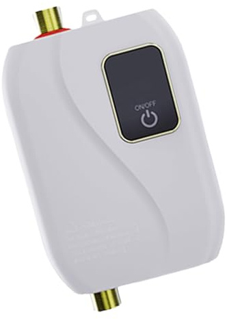 YiNLuax Économie D'économie D'économie D'espace 3500W pour Cuisine Salle Bain Petit Chauffe-Eau Chaude Électrique Appareil Chauffage Rapide Chauffage À Eau Électrique