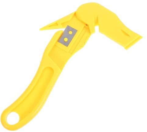 Beavorty Taglierino di Sicurezza Portatile in Plastica e Acciaio per Disimballaggio e Taglio Nastro, Utensile Compatto per Traslochi e Scuola