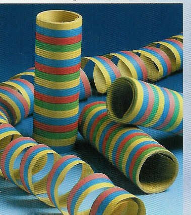 Bunte Luftschlangen 3er Pack
