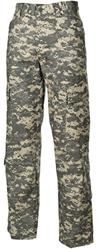 MFH ACU fältbyxor US militär utomhus byxor byxor kamouflagebyxor fritidsbyxor S-3XL