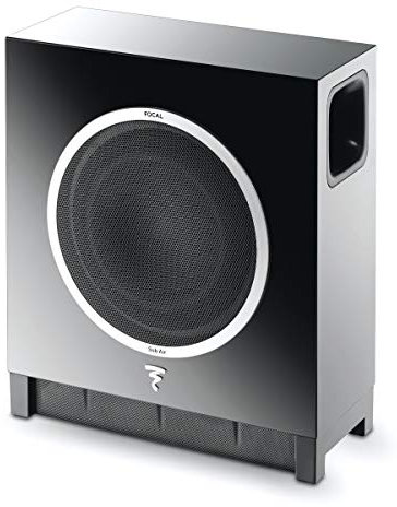 Focal Sub Air Subwoofer (High-Gloss-Optik, Funkverbindung, an der Wand montierbar) schwarz