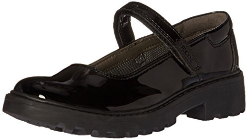 Geox J Casey Girl, Ballerine Bambine e ragazze, Nero (Black), 38 EU
