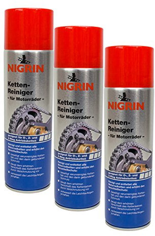 NIGRIN 3X 73889 Ketten-Reiniger für Motorräder 500 ml