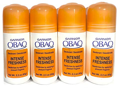 Garnier OBAO for Women, 48 Hour Roll on Deodorant & Antiperspirant, 65 g each by Garnier OBOA
