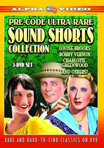 Pre-Code Ultra Rare Sound Shorts Collection