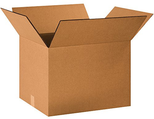 Boxes Fast BFHD221816DW Doppelwandige Wellpappe, Schwerlastkartons, 55,9 x 45,7 x 40,6 cm, für Versand, Verpackung und Umzug, Kraftpapier (10 Stück)