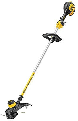 Dewalt Dcm561P1S-Qw Bürstenloser Rasentrimmer Xr, 18 V, 33 cm, ausziehbarer Griff, mit 1 Li-Ionen-Akku, 5,0 Ah