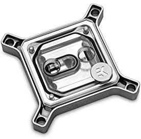 EK Water Blocks 3831109818893 Ventilator, Kühler und Kühler, Prozessor, Wasserblock, Schwarz, Metallisch