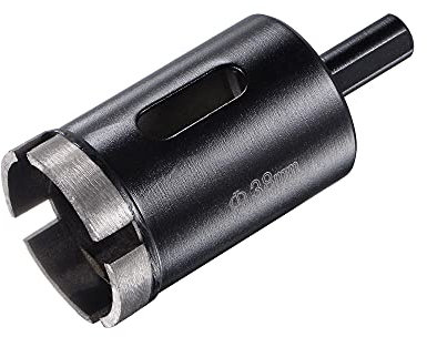 sourcing map 38mm Diamond Core Drill Bits Hole Saws Wet Only for Hard Concrete Brick Block Masonry Stone Tile Glass