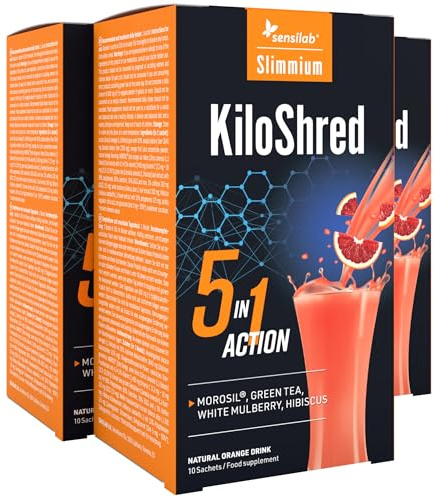 Sensilab Slimmium KiloShred 5-in-1. Morosil, Grüner Tee, Hibiskus