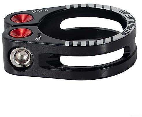 Collier de serrage pour tige de selle de vélo en alliage d'aluminium à dégagement rapide pour VTT, vélo de route, vélo de piste (5.99)