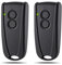 pepape 2 pezzi apriporta del garage telecomando per trasmettitore manuale EcoStar RSC2-433 RSE2-433, compatibile con azionamento per porta del garage Hörmann Liftronic 500/700/800, Portronic D2500
