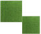 WeddHuis 2 piezas Estera de Césped Artificial, 15CM x 15CM Césped de Jardín Realista Césped Artificial de Hadas Alfombra de Césped Garden Micro Grass para Decoración de Casa Muñecas Ornamento Jardín