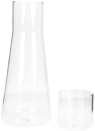 ELAYARD 1juego Jarra De Agua De Vidrio Transparente Multifuncional Carafe Para Bebidas Frías Para Fiestas Picnics y Uso Diario