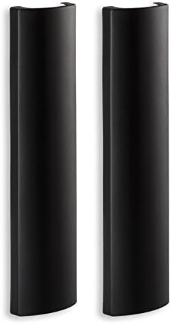 Meliconi SlimStyle Wire Cover Double, Canalina Coprifili Super Sottile, Nero (Confezione da 2)