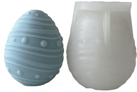 Molde de huevos de Pascua para hacer jabón, adorno de escritorio, bolsa de regalo de Pascua, relleno de silicona