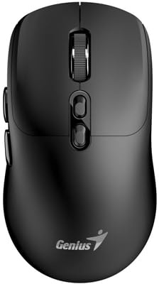 Genius Ai Copilot - Ratón inalámbrico Bluetooth silencioso Blutooth y 2.4 GHz ajustable