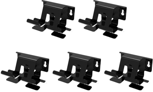 Supporto da Parete PS5 in 5 Pezzi, Staffa di Montaggio Universale per ROG Ally, X/PS 5 Console Portatile, Supporto Antiscivolo per Scrivania, Accessori Gaming Multiuso per Pareti e Spazi di
