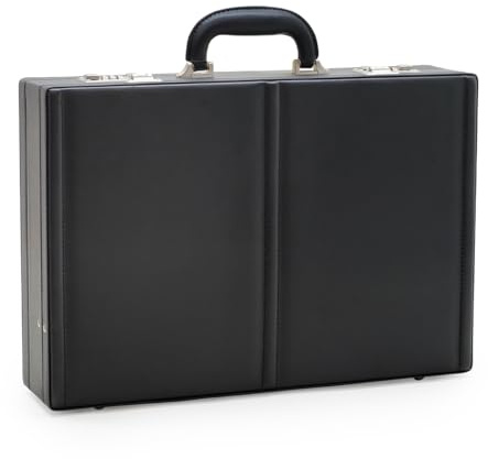 Monolith 41350MN Malette Attaché-Case avec Verrou à Code Base Extensible, Longueur 46 cm, Noir