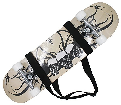 YYST Universal Skateboard Carrier - Shoulder Strap & Carry Strap - Fit All Boards! Pocket-Sized