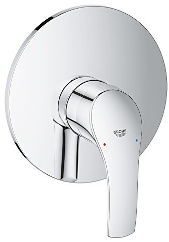 Grohe Eurosmart Brausearmatur Fertigmontageset, ohne Unterputz-Einbaukörper 19451002 Silber