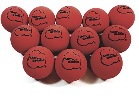Sky Bounce Red Handball Set of 12 (1 Dozen)