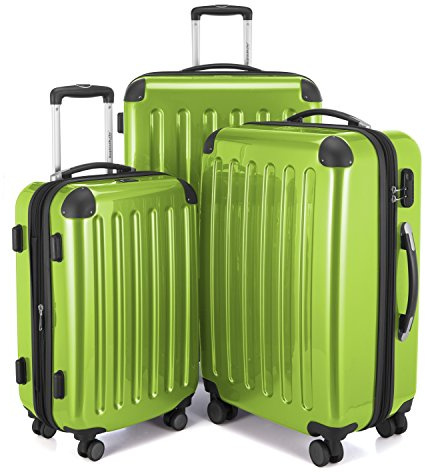 Hauptstadtkoffer,HK-8278-AG-82782020, Gepäck- Koffer-Set, Koffer-Set, Apfelgrün