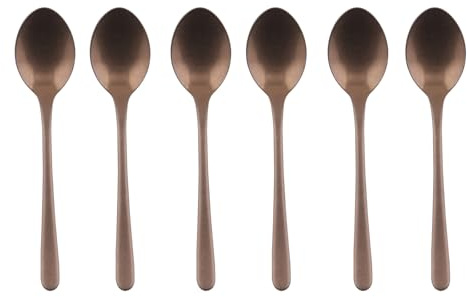 Taste Vintage Set 6 Mokkalöffel, Edelstahl/PVD Kupfer - 52453CA7 [SP]