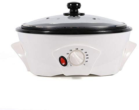 1200W Elektrisch Kaffeeröstmaschine Home Automatischer Kaffeebohnen Kaffeeröster Bohnenröster einstellbare Temperatur Küche Hause zum Backen von Kaffee