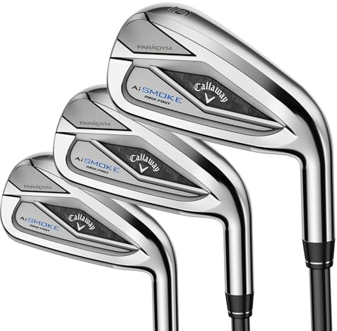Callaway Golf Paradym AI Smoke Max Fast Iron Set (Right Hand, Graphite, Ladies, 6 - PW,AW)