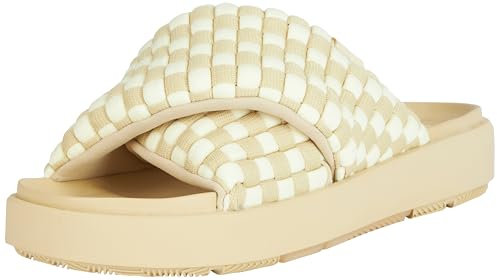 NIKE Women's Jordan Sophia Slide, Gold Alabaster White, 5.5 UK